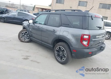 2025 Ford Bronco Sport Outer Banks from USA, damaged, VIN 3FMCR9CN9SRE02869